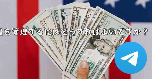 Telegram のストレージ容量を管理するにはどうすればよいですか？