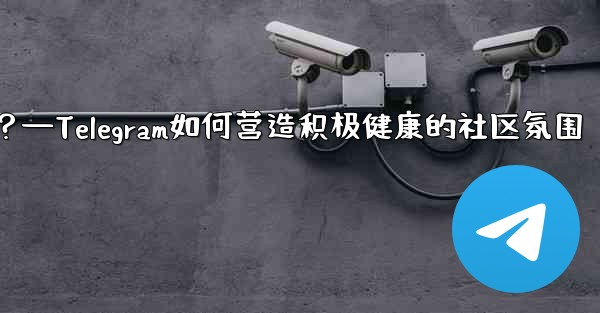 Telegram はどのようにしてポジティブで健全なコミュニティの雰囲気を醸成しているのでしょうか？—Telegram如何营造积极健康的社区氛围