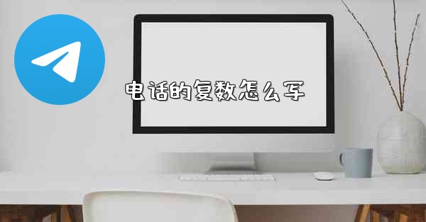 电话的复数怎么写