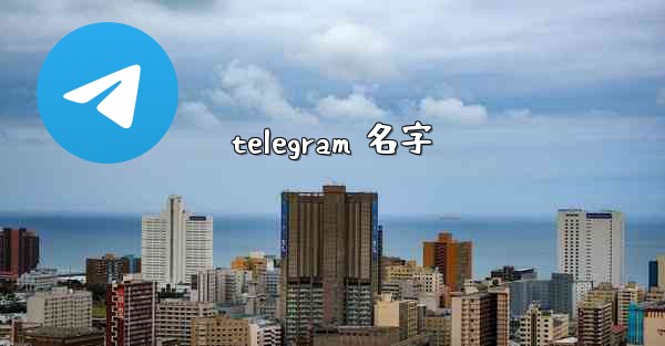telegram 名字