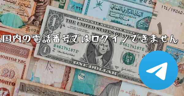 Paper Planeは国内の電話番号ではログインできません