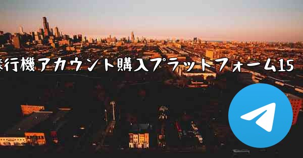 紙飛行機アカウント購入プラットフォーム15