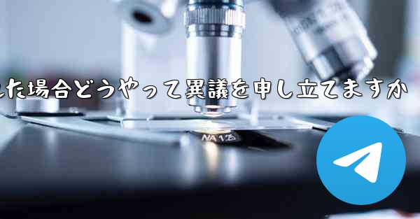 紙飛行機が禁止された場合どうやって異議を申し立てますか