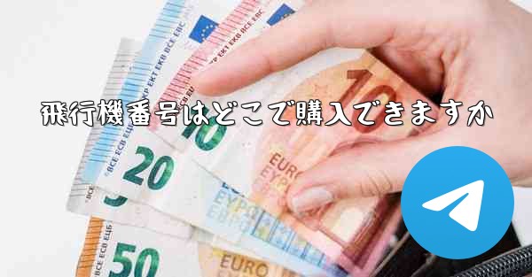 飛行機番号はどこで購入できますか