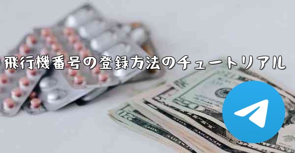 飛行機番号の登録方法のチュートリアル