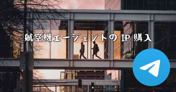航空機エージェントの IP 購入