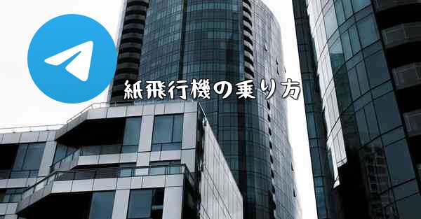紙飛行機の乗り方