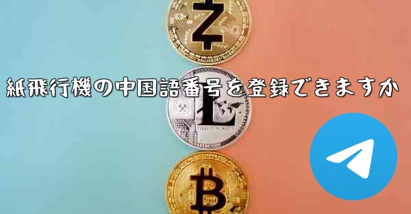 紙飛行機の中国語番号を登録できますか