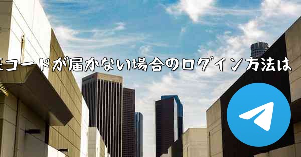紙飛行機の国内番号で認証コードが届かない場合のログイン方法は