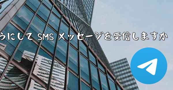 Paper Plane はどのようにして SMS メッセージを受信しますか