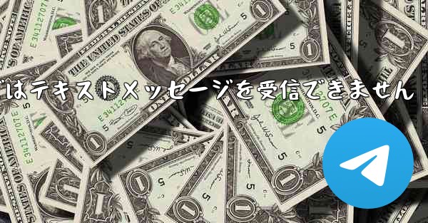 Paper Planeの国内携帯電話番号ではテキストメッセージを受信できません