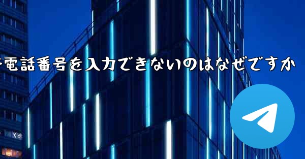 Paper Plane の携帯電話番号を入力できないのはなぜですか
