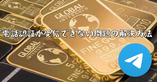 紙飛行機で電話認証が受信できない問題の解決方法