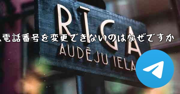 Paper Plane では電話番号を変更できないのはなぜですか