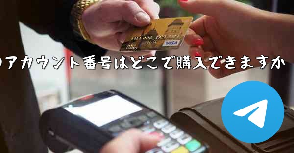 紙飛行機のアカウント番号はどこで購入できますか