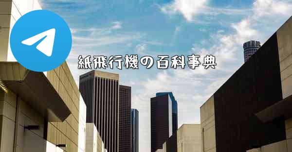 紙飛行機の百科事典