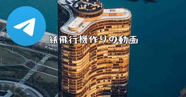 紙飛行機作りの動画