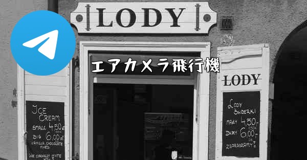 エアカメラ飛行機