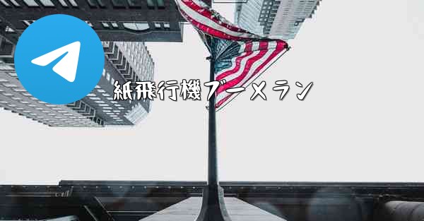 紙飛行機ブーメラン