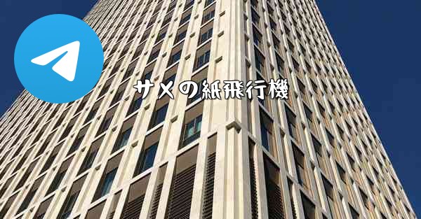 サメの紙飛行機