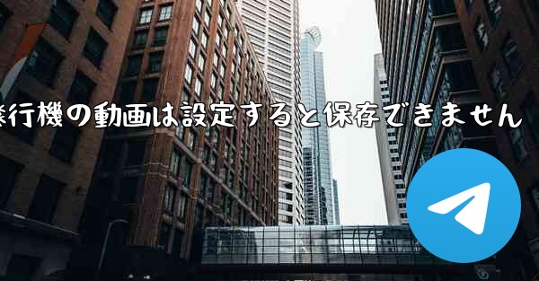 紙飛行機の動画は設定すると保存できません