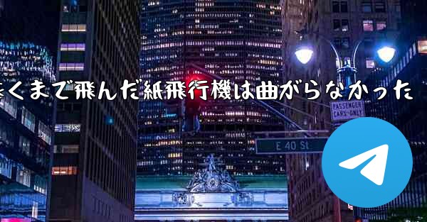 折り曲げ史上最も遠くまで飛んだ紙飛行機は曲がらなかった