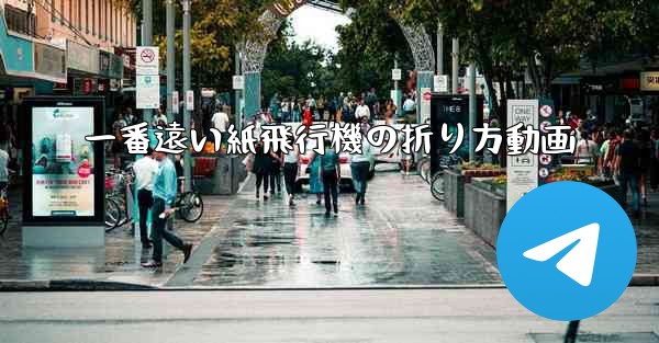 一番遠い紙飛行機の折り方動画