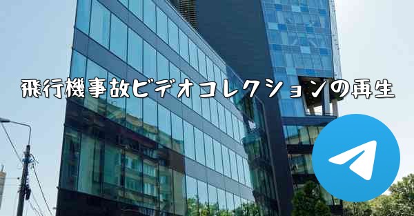 飛行機事故ビデオコレクションの再生