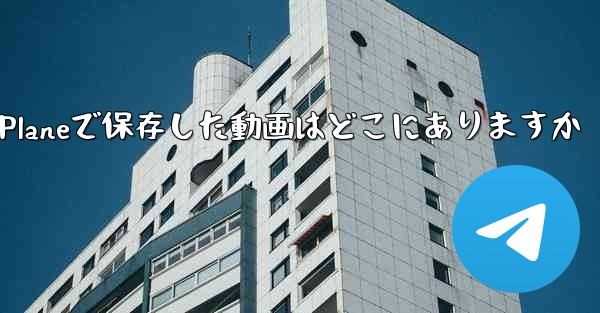 Paper Planeで保存した動画はどこにありますか