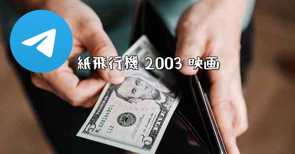 紙飛行機 2003 映画