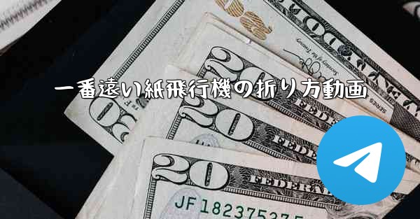 一番遠い紙飛行機の折り方動画