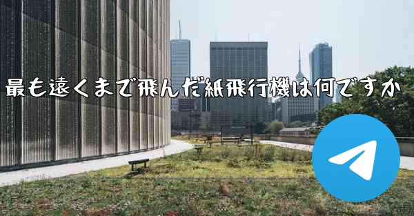 最も遠くまで飛んだ紙飛行機は何ですか