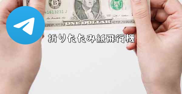 折りたたみ紙飛行機