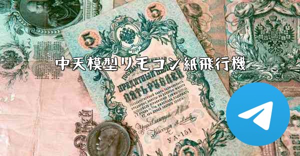 中天模型リモコン紙飛行機